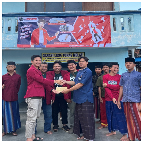Dokumentasi Penyerahan Bantuan dari KKN mandiri ke Panti