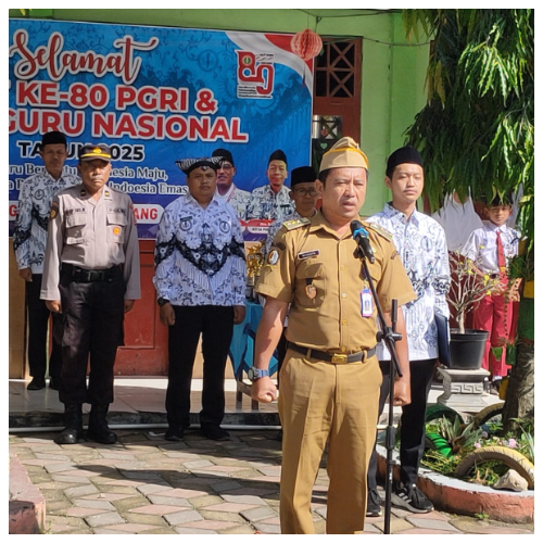 Dokumentasi Acara HUT PGRI dan Hari Guru Nasional Tahun 2025 Kecamatan Gondang